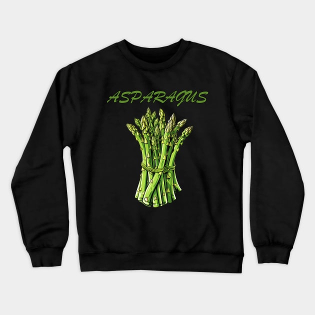 Asparagus Lover Crewneck Sweatshirt by FrogandFog